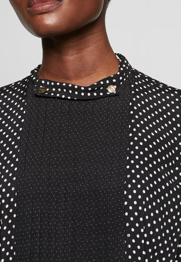 COACH POLKA DOT BIB DRESS