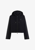 adidas Originals ADIDAS ORIGINALS SST 2.0 CROPPED HOODY - Zip-up sweatshirt - black   utility black