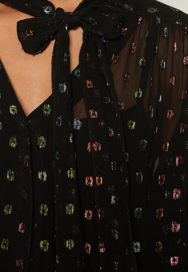 Never Fully Dressed Petite SPARKLE BOW FLORA BLOUSE