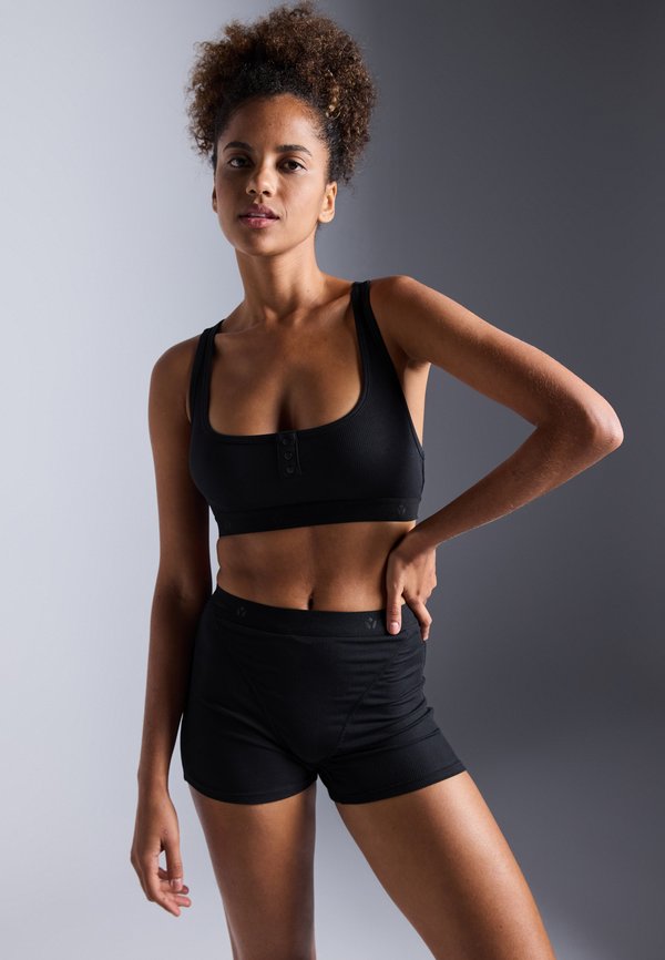 Even&Odd active by Zalando LIGHT SUPPORT FINE RIBBED SPORTS BRA WITH RACER BACK