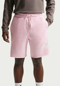 Nike Sportswear M NK CLUB ALUMNI FT SHORT - Tracksuit bottoms - pink foam pink foam white