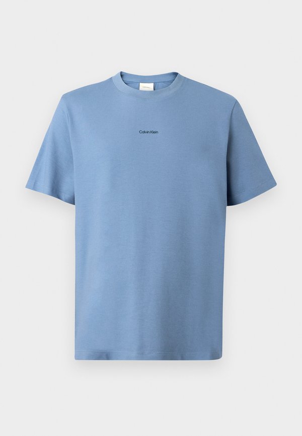 Calvin Klein STRETCH NANO TEE - Basic T-shirt - dusty sailor blue