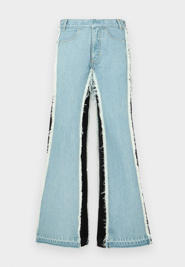 Ksenia Schnaider VINTAGE EFFECT WITH CONTRAST SIDE PANELS