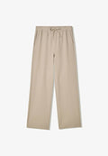 Bershka STRAIGHT-FIT TAILORED  - Trousers - sand