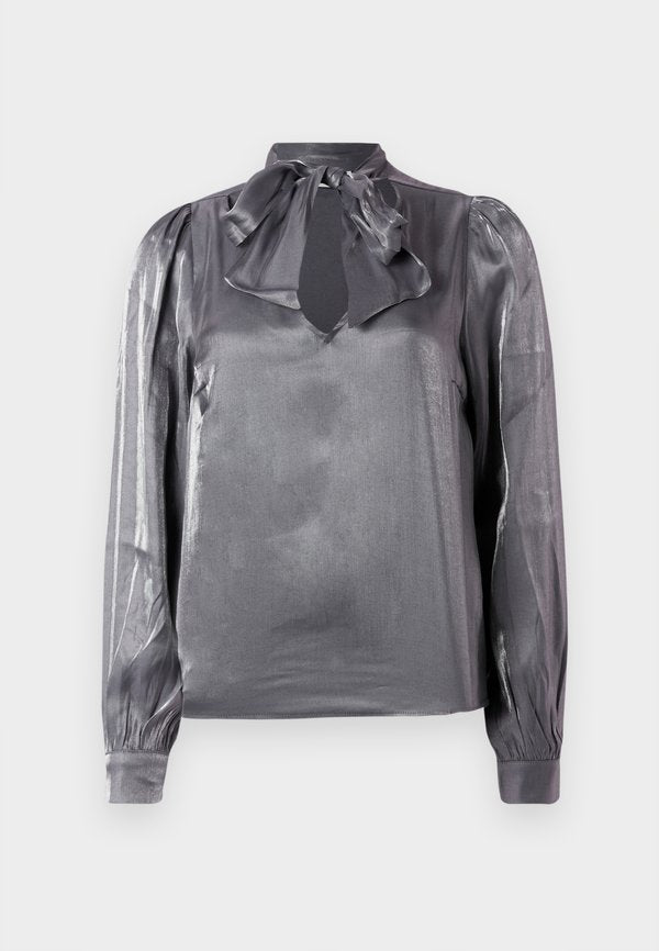 VILA VIESSA V NECK TIE SHIRT