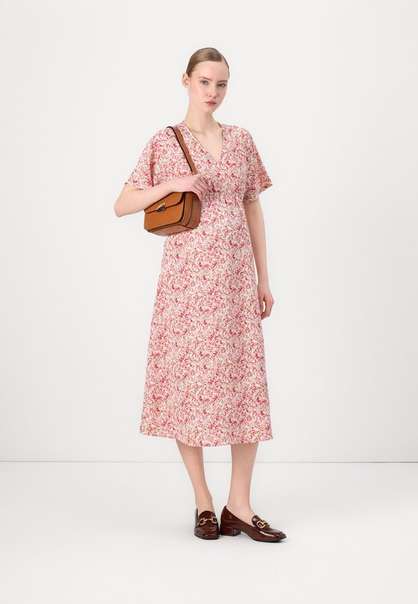 ONLY MATERNITY OLMFLAVA V NECK CALF DRESS