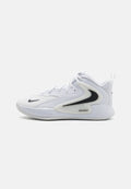 Nike Performance ZOOM HYPERSET UNISEX - Volleyball shoes - white/black