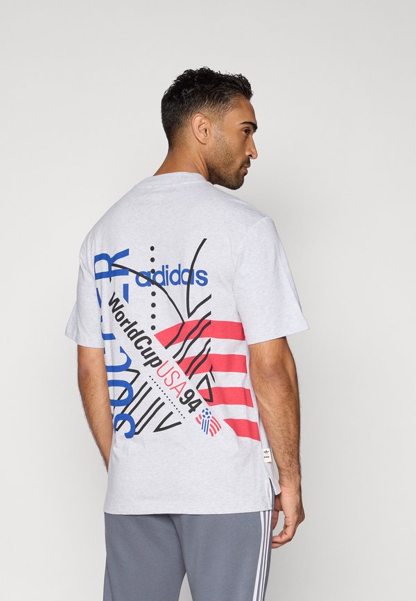adidas Performance GRAPHIC TEE - National team wear - light grey heather