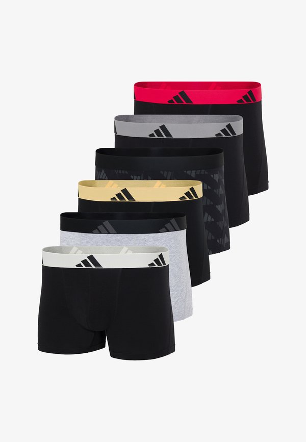 adidas Sportswear 6-PACK - Trunks - schwarz/hellgrau