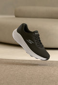 Skechers GO RUN NOW - Trainers - black/white