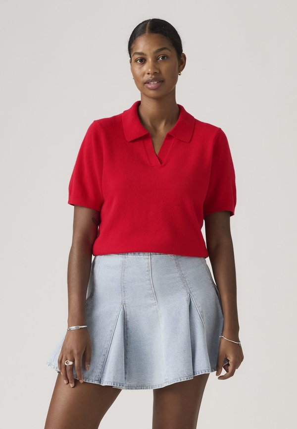 Levi's® Polo shirt - true red