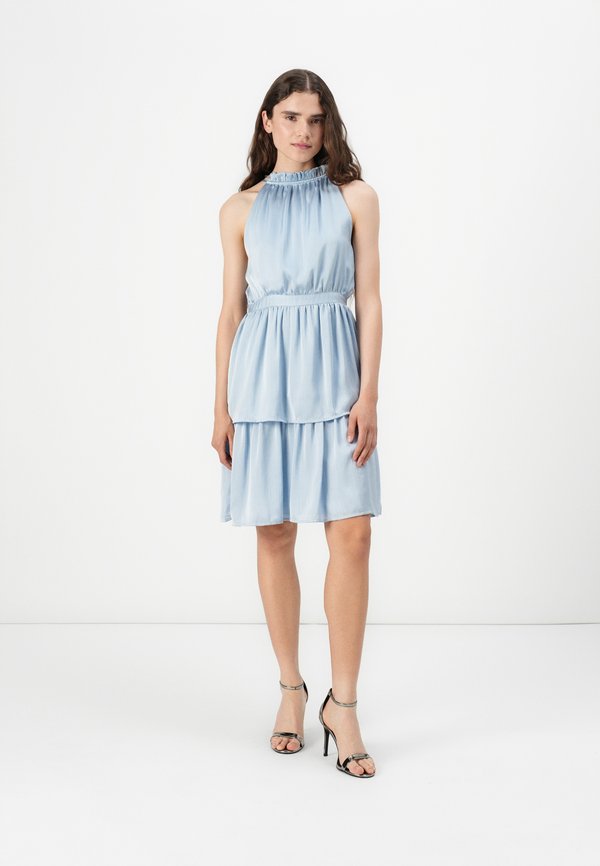 VILA VINIDIA HALTERNECK SHORT DRESS