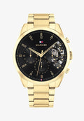 Tommy Hilfiger Chronograph watch - gold coloured black