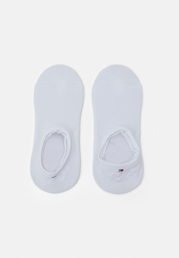 Tommy Hilfiger MEN FOOTIE 2 PACK - Invisible socks - white