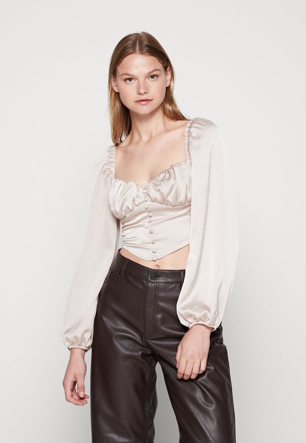 Gina Tricot GATHERED BUST BLOUSE