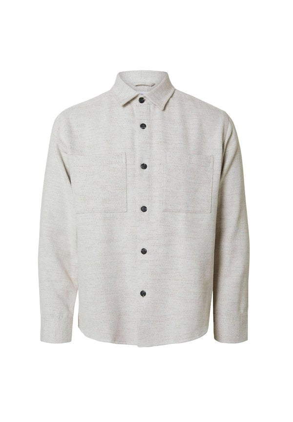 Selected Over Regular Fit Linen Blend