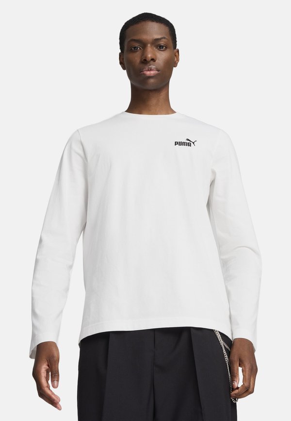 Puma ESSENTIALS NO. 1 LOGO  - Long sleeved top - white