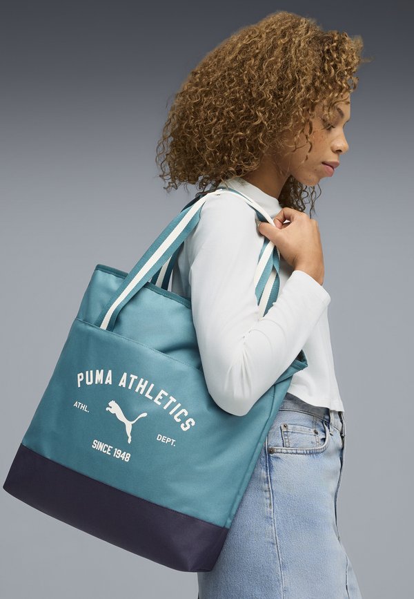 Puma PHASE CLASS - Tote bag - emerald ice