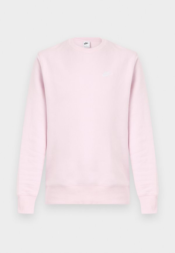 Nike Sportswear CLUB CREW - Sweatshirt - pink foam/white