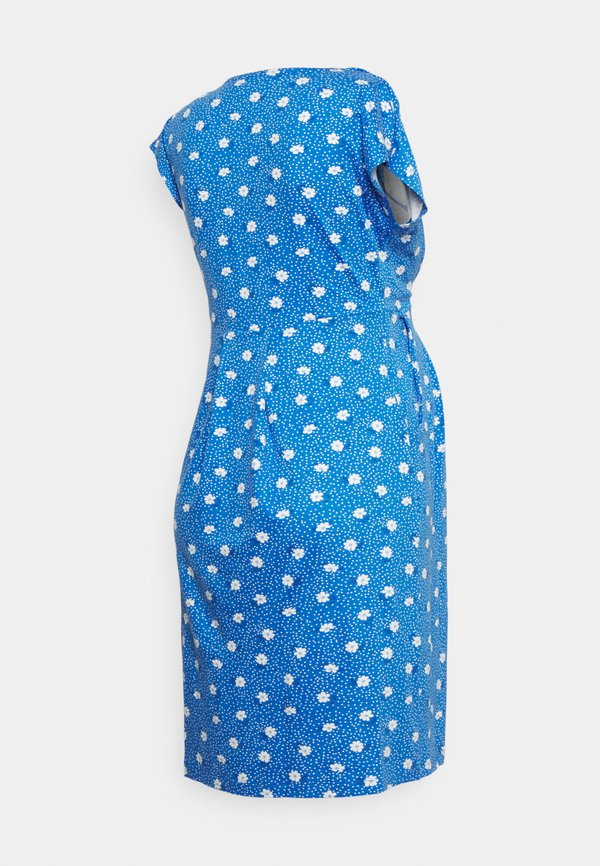JoJo Maman Bébé FLORALPLEATED TUNIC DRESS