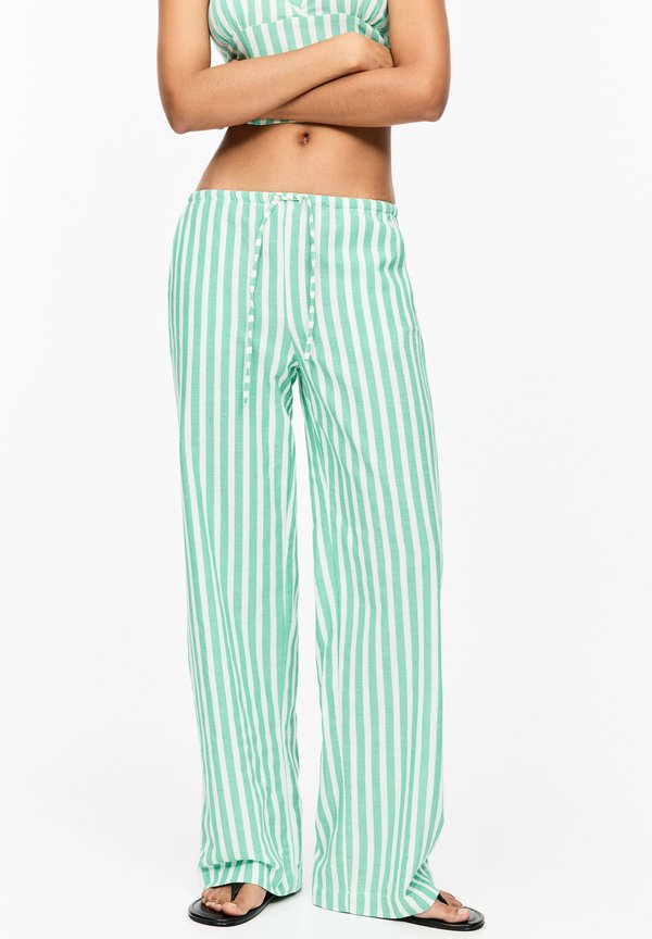 PULL&BEAR RUSTIC STRIPED - JOGGERS