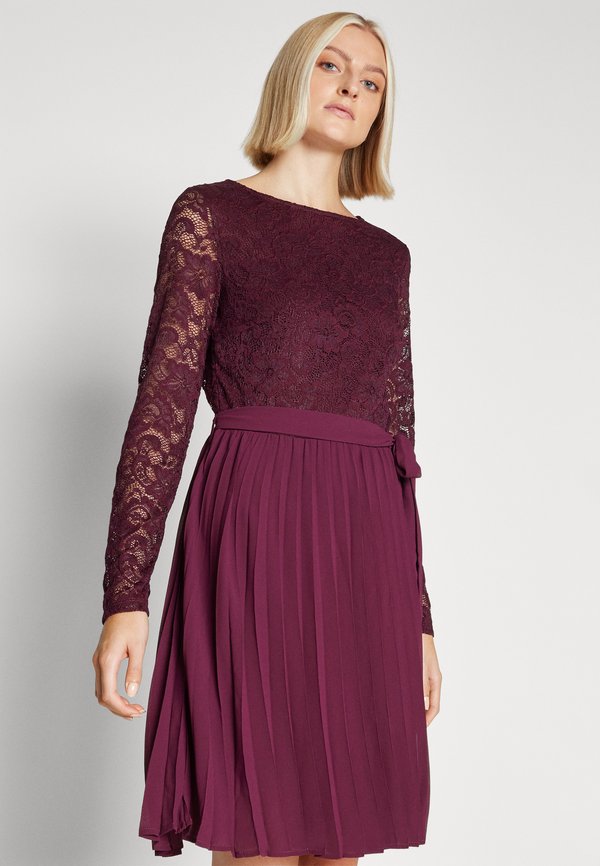 VILA VISASCHA PLISSE SHORT DRESS