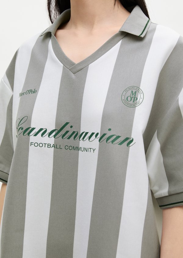 Marc O'Polo CLUB '67 FOOTBALL TRIKOT DRESS STRIPED
