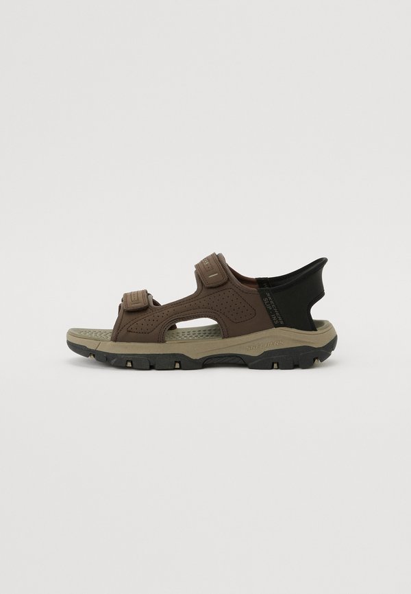 Skechers TRESMEN - Sandals - chocolate
