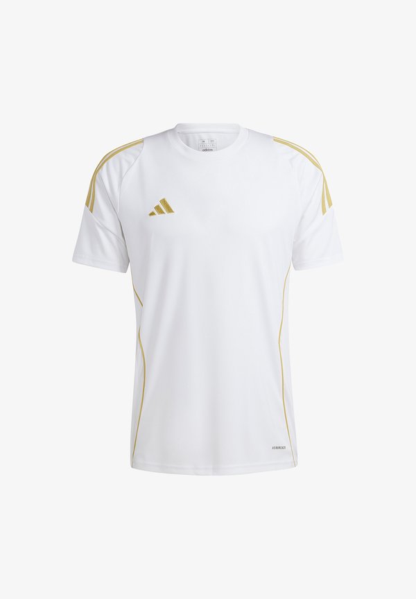 adidas Performance TEAMSPORT TIRO 24  - Sports T-shirt - weissgold