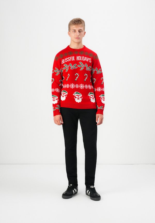 Only & Sons ONSXMAS ALL OVER CREW KNIT