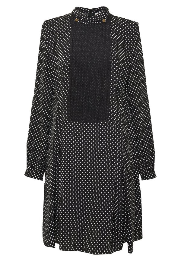 COACH POLKA DOT BIB DRESS