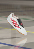 adidas Performance PREDATOR CLUB IN SALA UNISEX - Indoor football boots - footwear white/solar turbo/core black