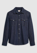 Levi's® BARSTOW WESTERN STANDARD - Shirt - dark blue denim
