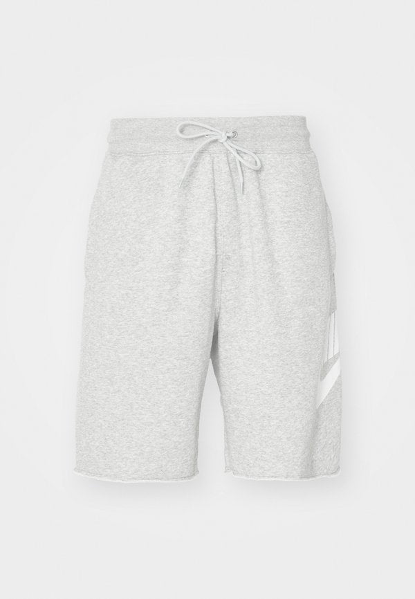 Nike Sportswear M NK CLUB ALUMNI FT SHORT - Tracksuit bottoms - grey heather/light smoke grey/white