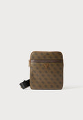 Guess MILANO FLAT - Cross body bag - coffee