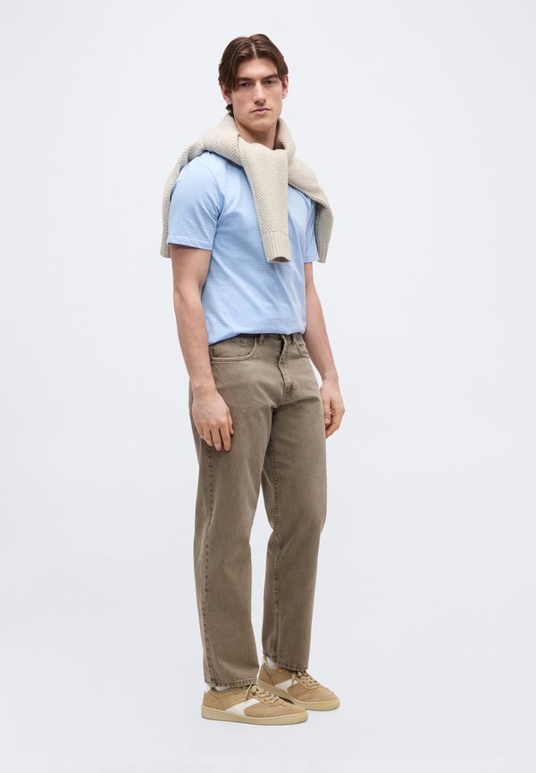 Lindbergh STRIPED O NECK TEE