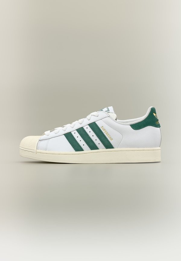 adidas Originals SUPERSTAR II UNISEX - Trainers - footwear white/collegiate green/core white