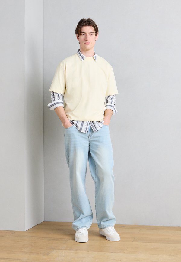 Lindbergh O-NECK TEE OVERSIZE S/S