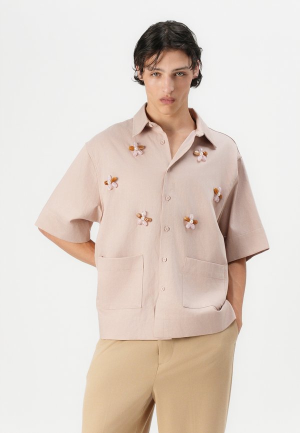 Sister Jane GLEN BEADED BOXY SHIRT UNISEX