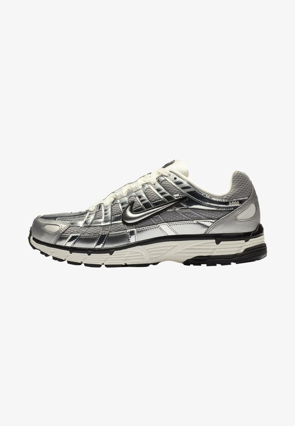 Nike Sportswear P-6000 - Trainers - metallic silver/sail/black