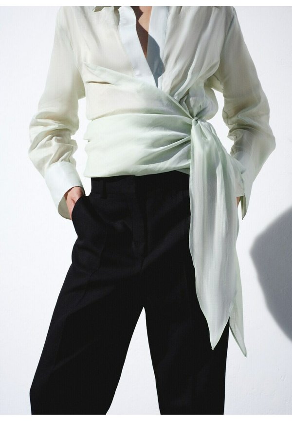 Mango ADULT - Trousers - black