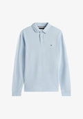 Tommy Hilfiger REGULAR - Long sleeved top - breezy blue