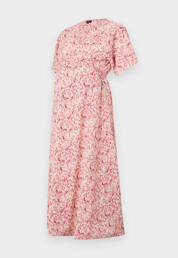 ONLY MATERNITY OLMFLAVA V NECK CALF DRESS