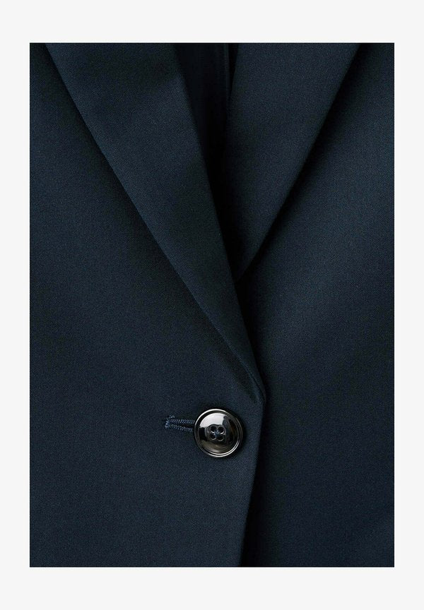 Mango ADULT - Blazer - dark blue