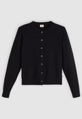 Levi's® SUPER SOFT CREWNECK CARDI - Cardigan - anthracite night