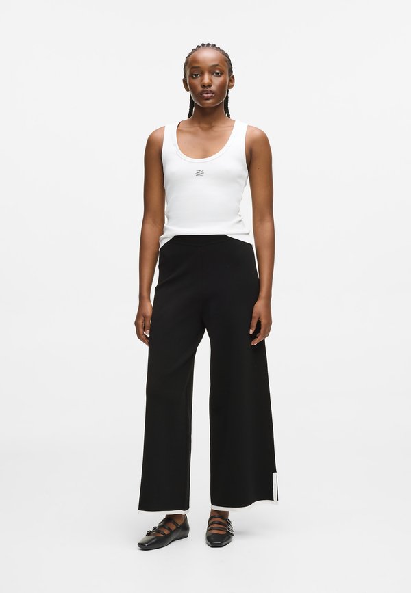 KARL LAGERFELD CONTRAST PANTS