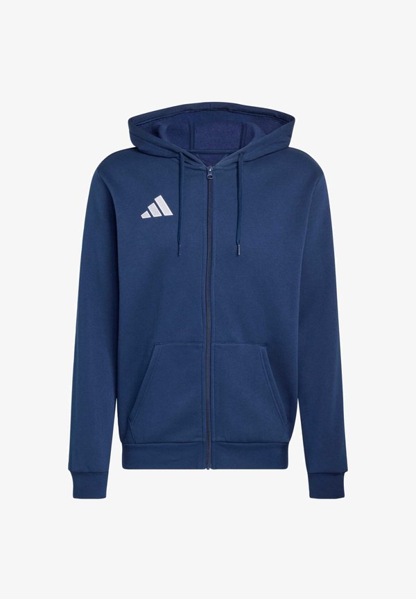 adidas Performance ADIDAS PERFORMANCE ENTRADA26 FULL ZIP HOODIE - Zip-up sweatshirt - team navy blue white