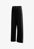 adidas Originals FIREBIRD - Relaxed fit jeans - true black denim