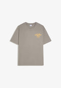 Bershka PARADISE CLUB STREET - TSHIRT - Print T-shirt - grey