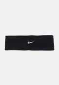 Nike Performance ONE THERMA-FIT HEADBAND - Ear warmers - black/white